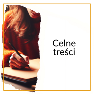 Celem obrazka jest promocja usług - copywriting.